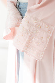 Dania Satin Abaya | Rose