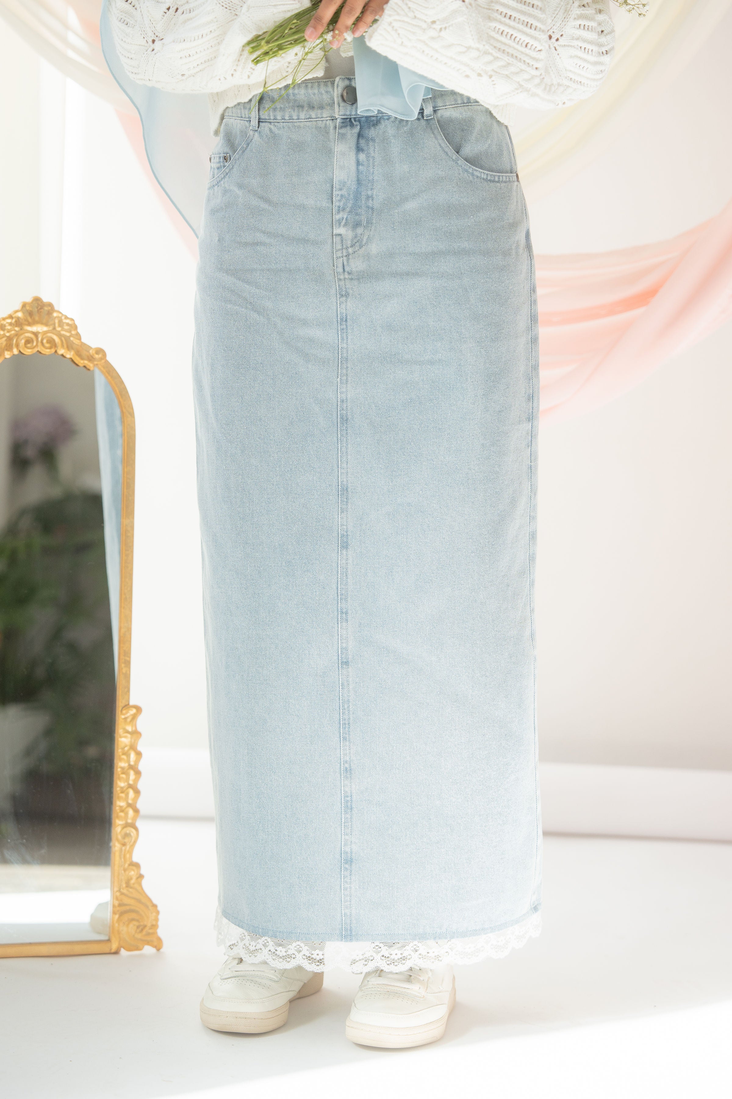 Miriam Denim Skirt
