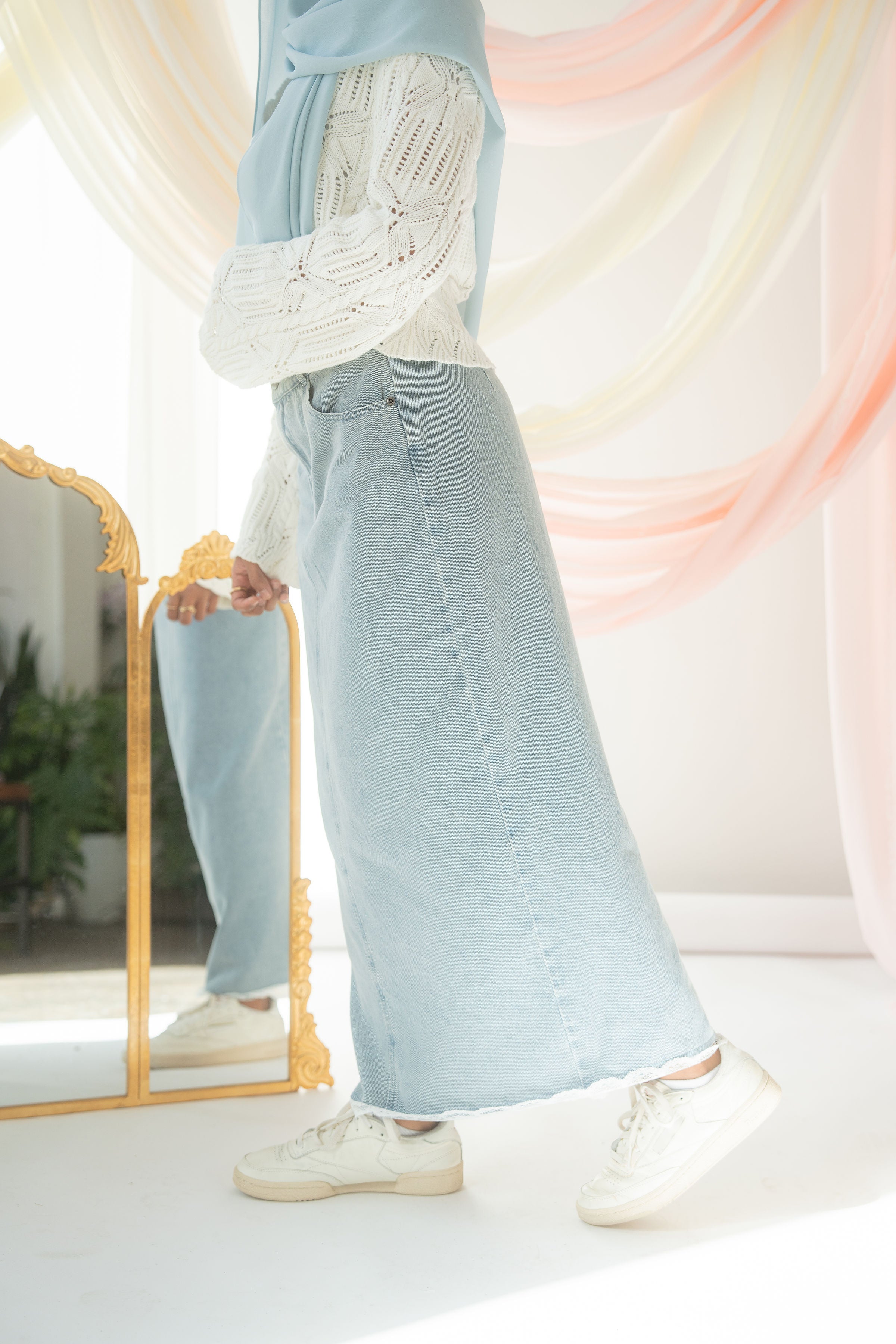 Miriam Denim Skirt