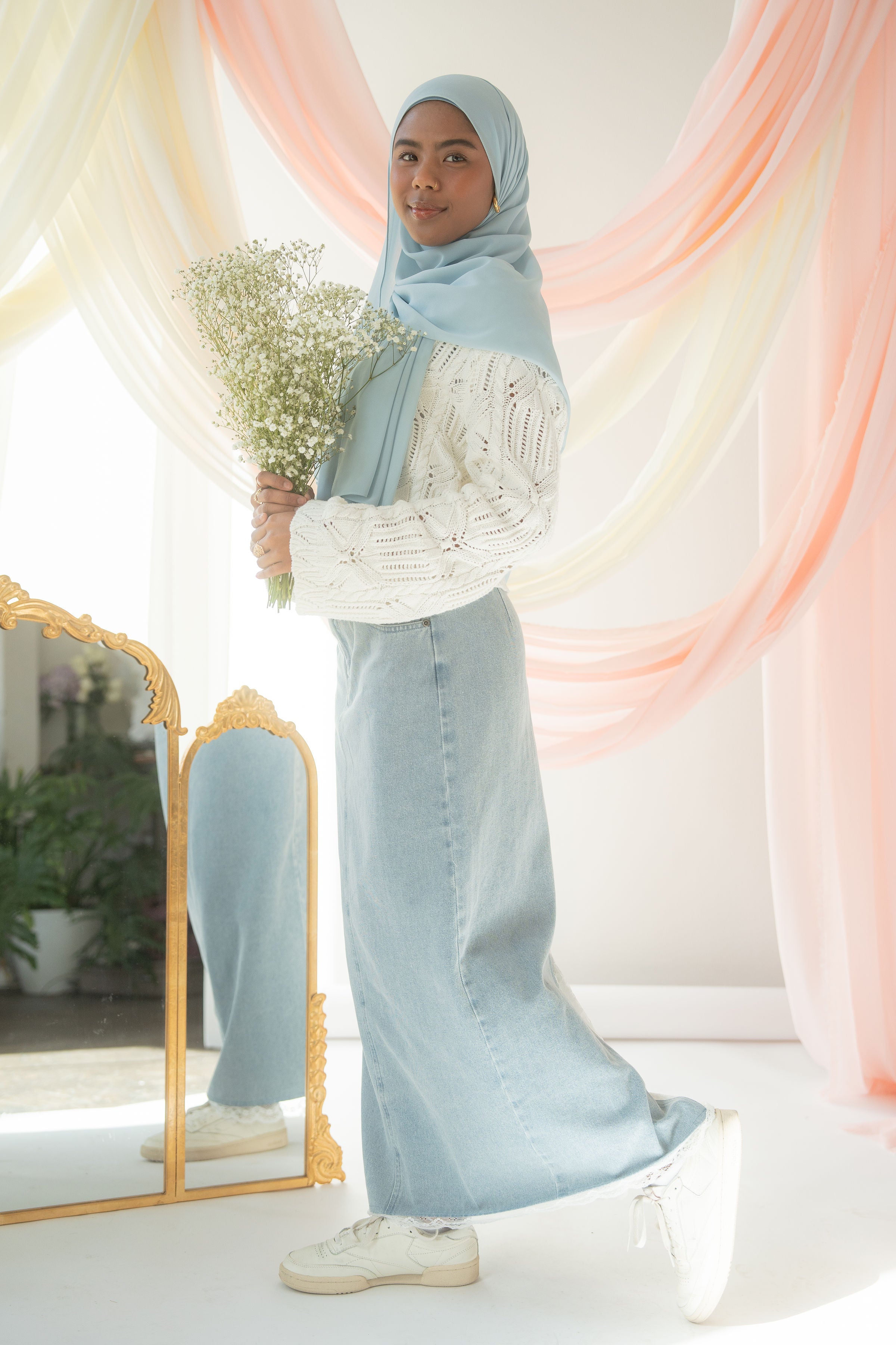 Miriam Denim Skirt