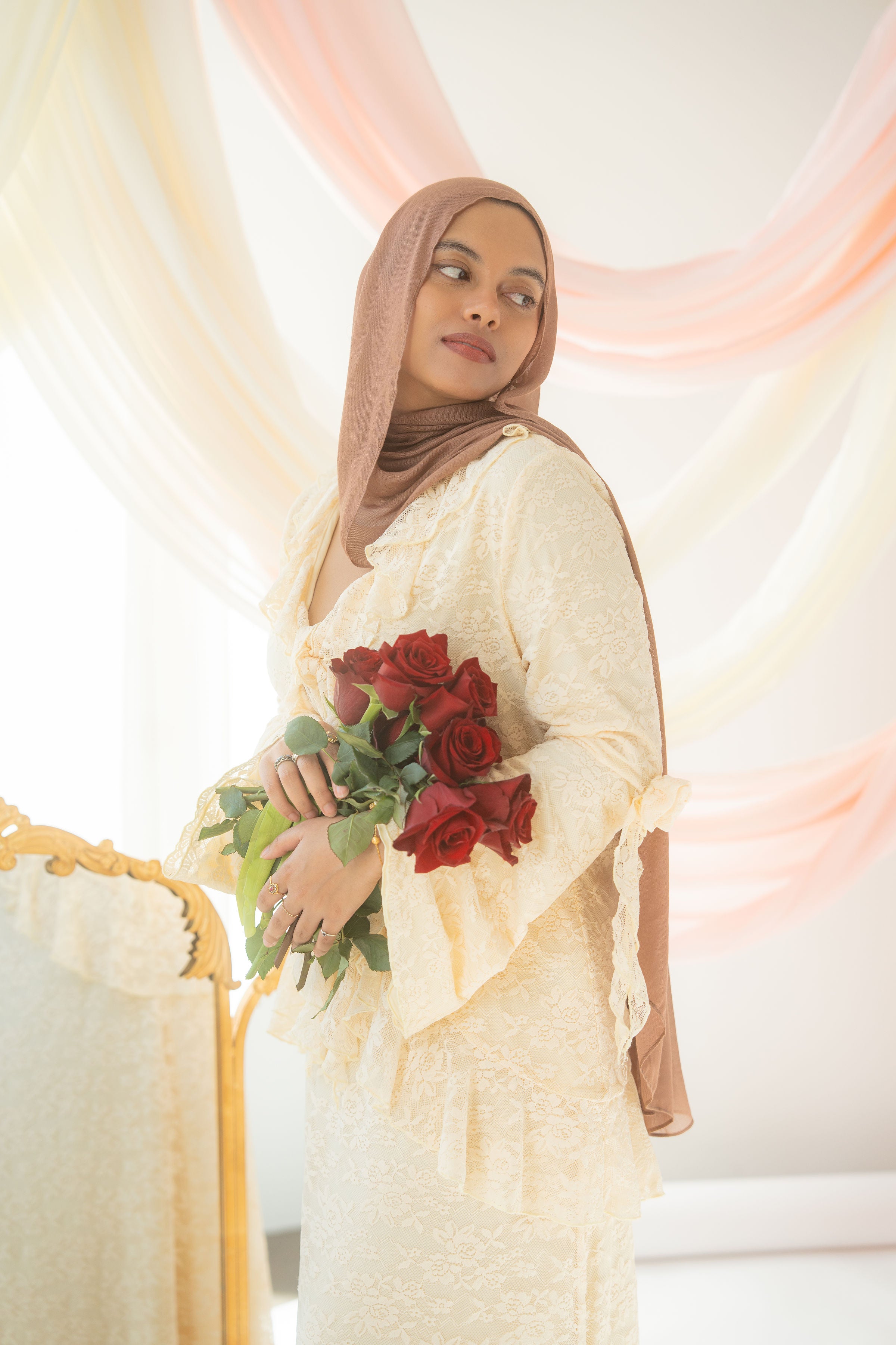Lillia Lace Cardi | Sugar Cookie