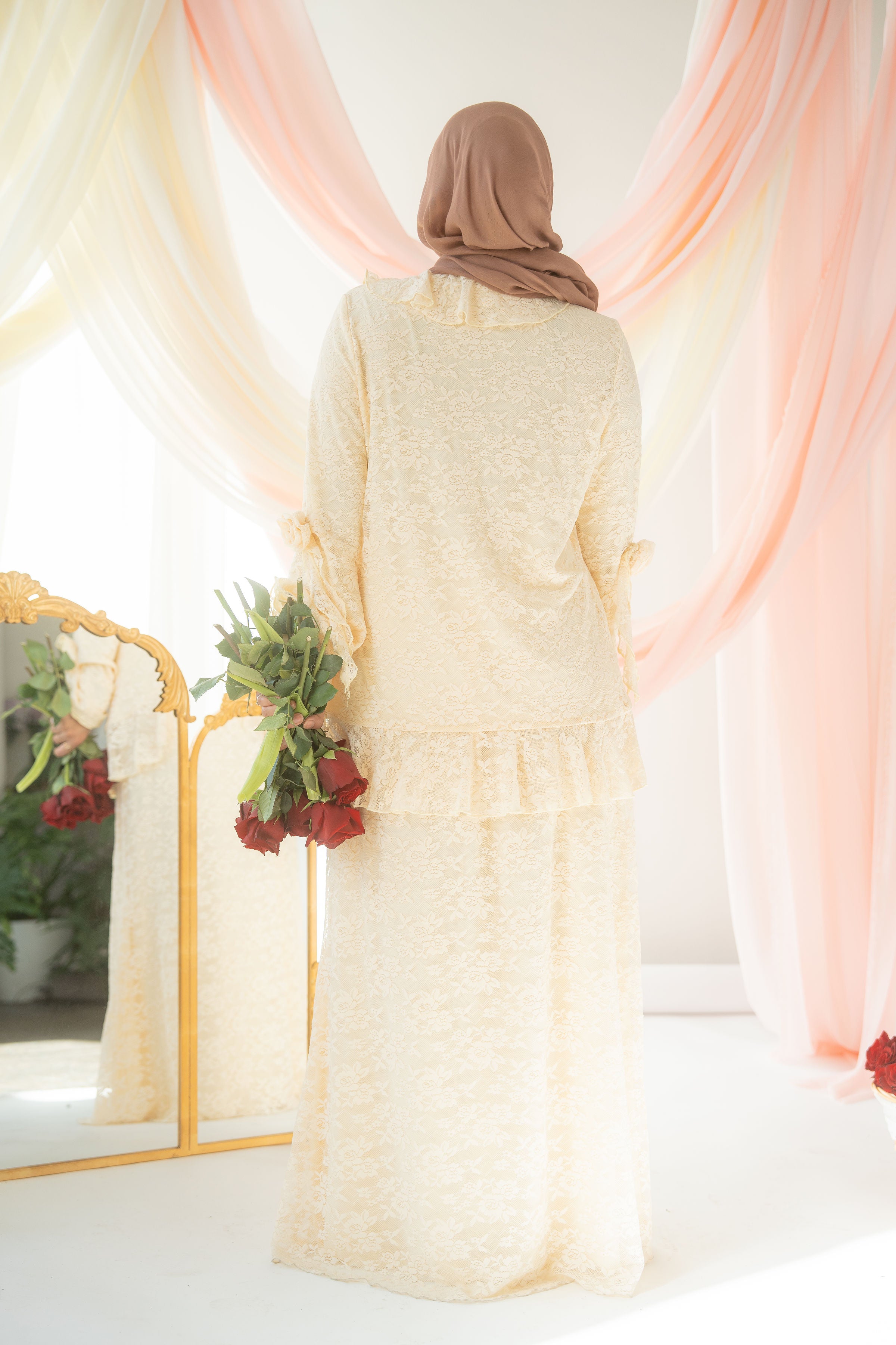 Lillia Lace Skirt | Sugar Cookie