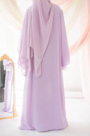 Aaliyah Reversible Abaya | Lavender