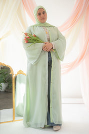 Aaliyah Reversible Abaya | Sage