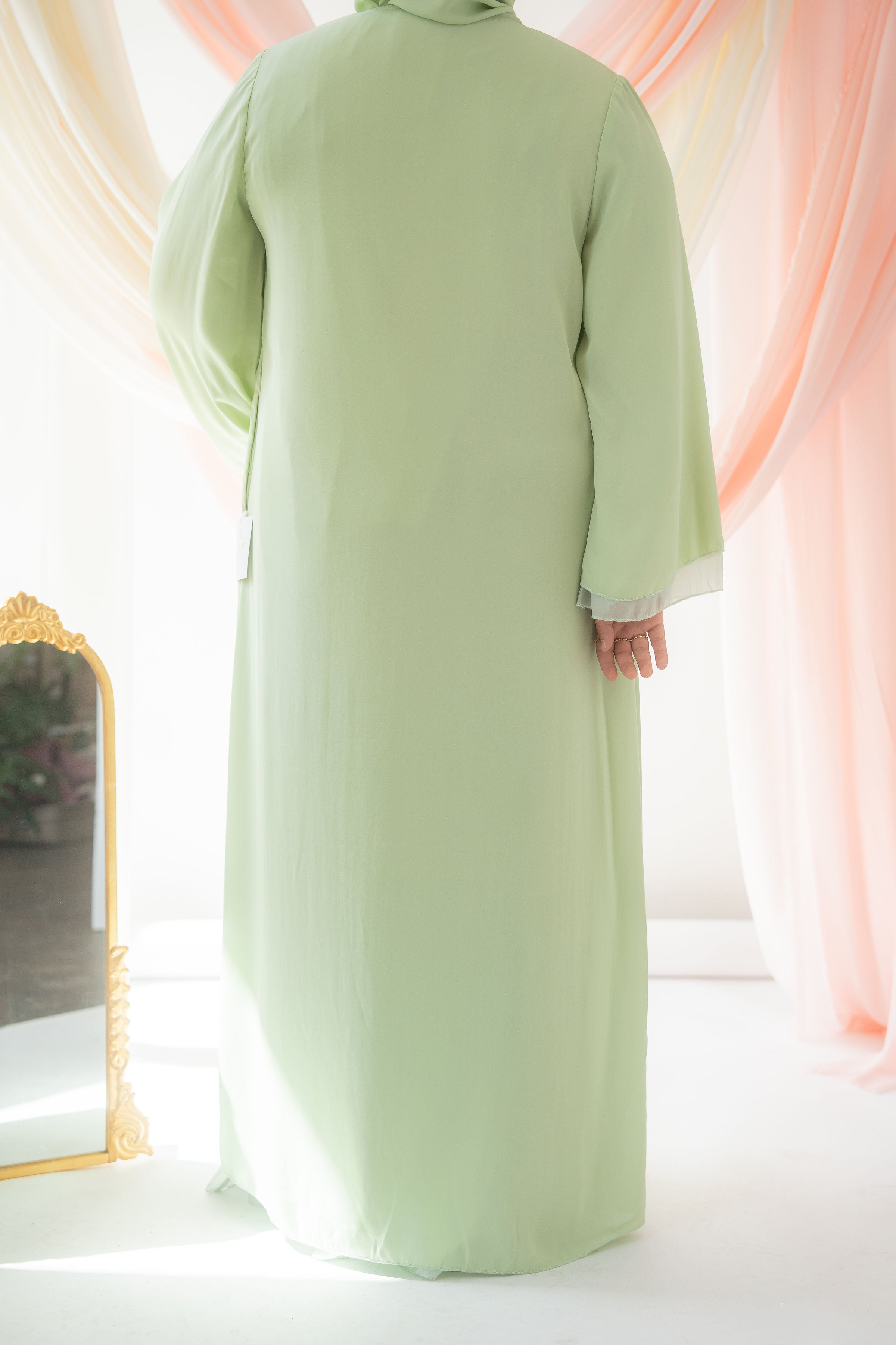 Aaliyah Reversible Abaya | Sage