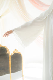 Aaliyah Reversible Abaya | Pearl