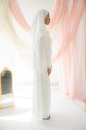 Aaliyah Reversible Abaya | Pearl